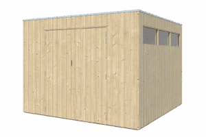 Gartenhaus QBV 298 x 298 - 8112