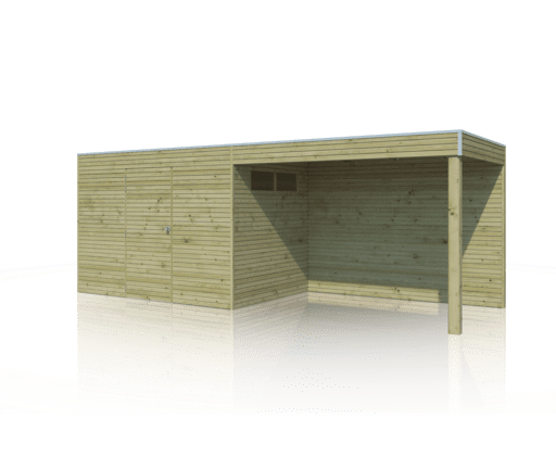 Gartenhaus QB 510x210 - 7200EXT300