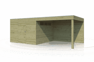 Gartenhaus QB II EXT 600x300 - 7202EXT300