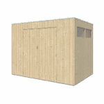 Gartenhaus QBV 298 x 198 - 8111